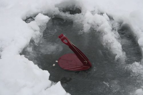 жерлица на щуку, зимняя жерлица,